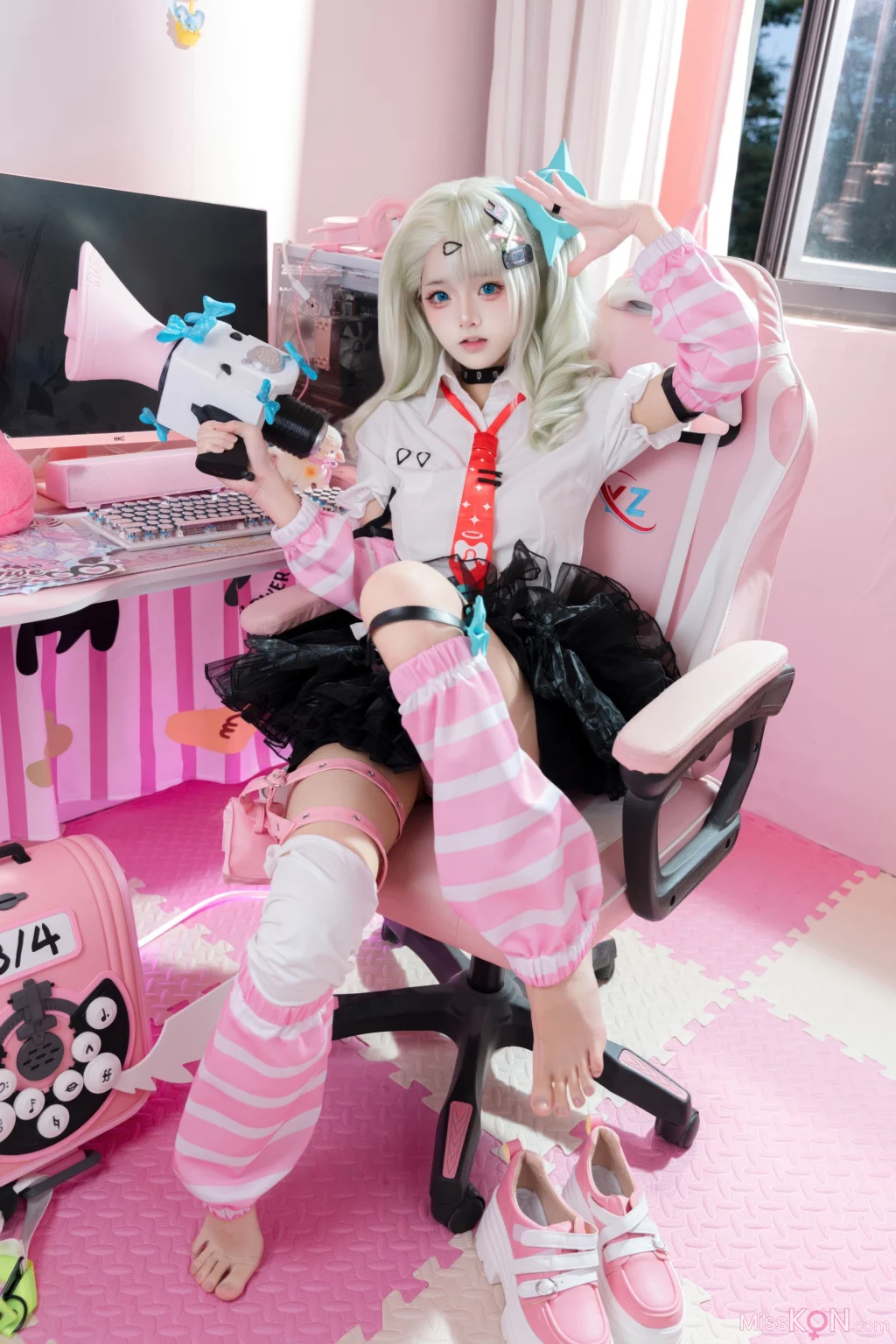 Coser@九柒喵: 绝区零 千夏蕾咪 (49 photos)