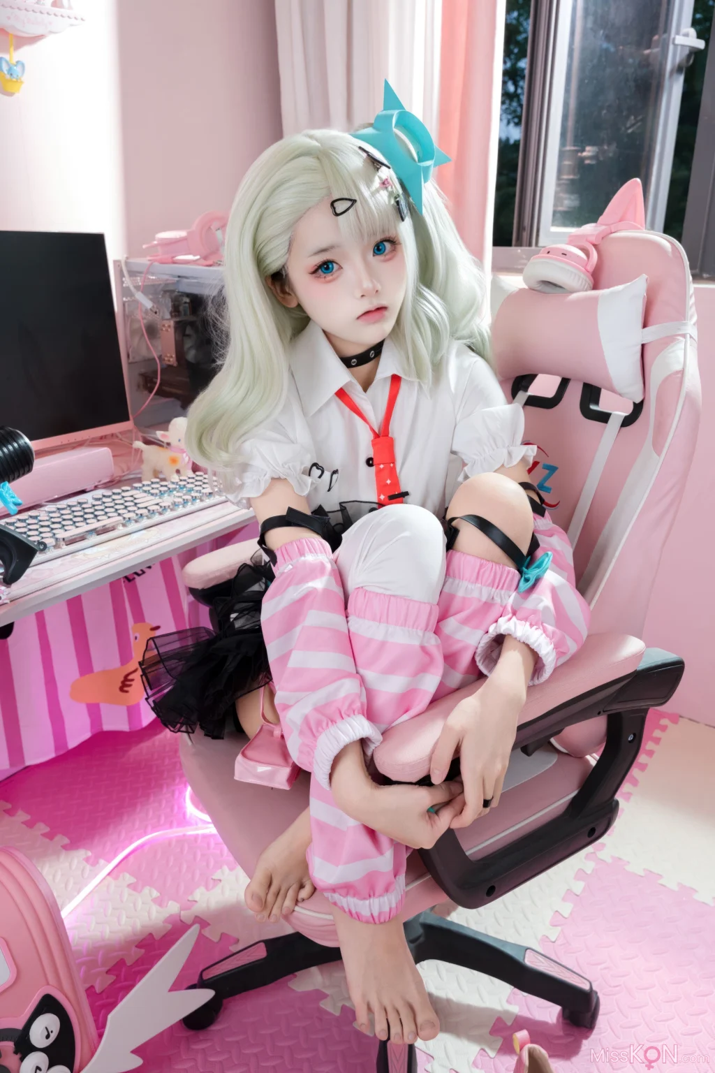 Coser@九柒喵: 绝区零 千夏蕾咪 (49 photos)