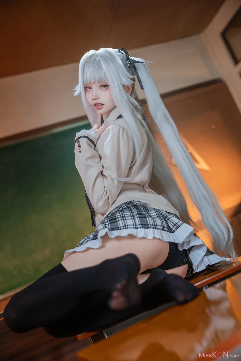 Coser@大大卷卷小卷: 美少女万华镜 篝之雾枝校服 (29 photos)