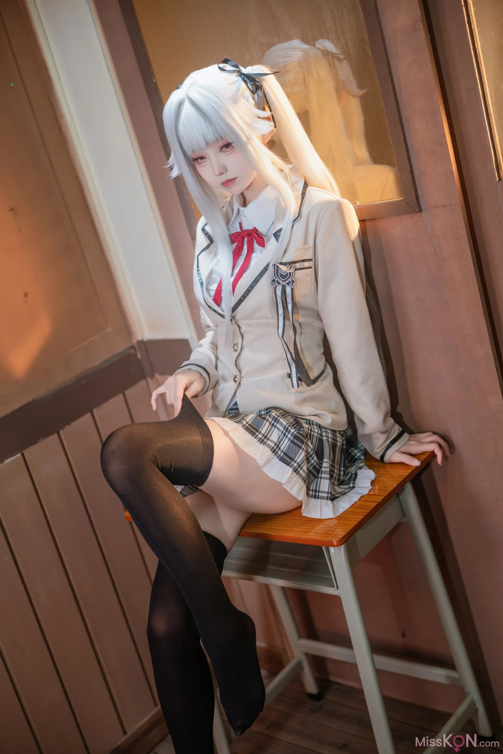 Coser@大大卷卷小卷: 美少女万华镜 篝之雾枝校服 (29 photos)