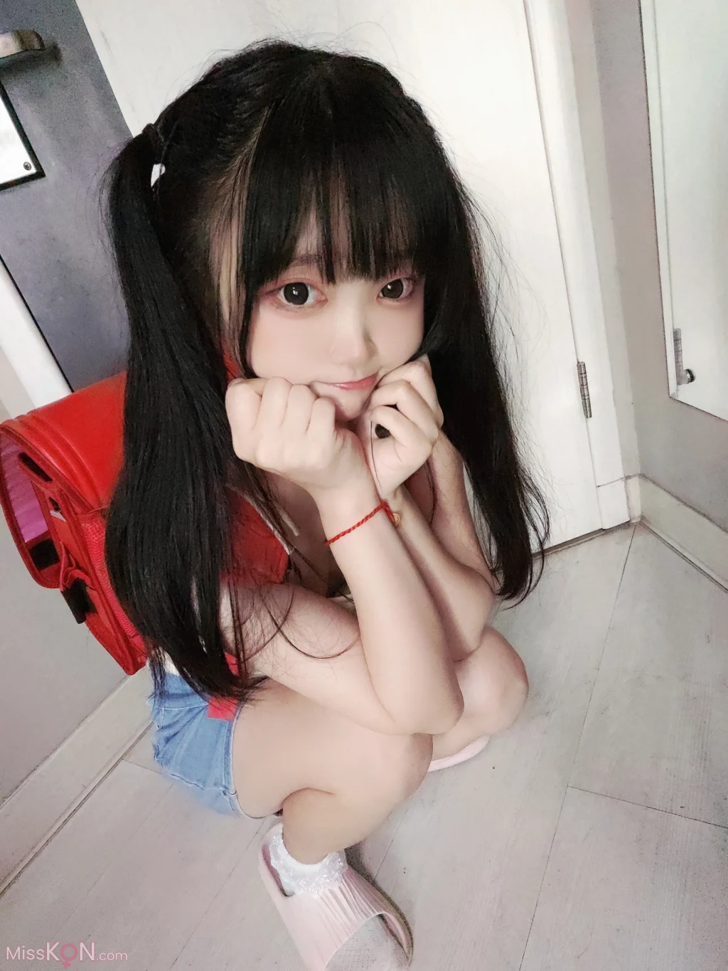 Coser@神沢永莉: 放学后也是好学生 (44 photos + 1 video)