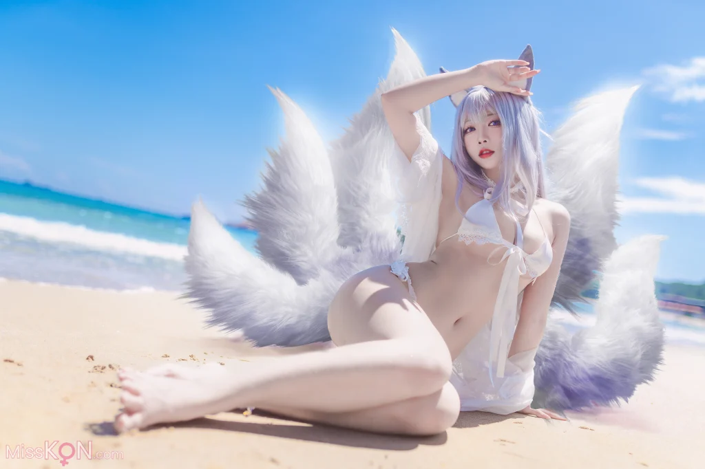 Coser@宫本桜: 碧蓝航线 信浓 白沙幽梦 (20 photos) – Page 2