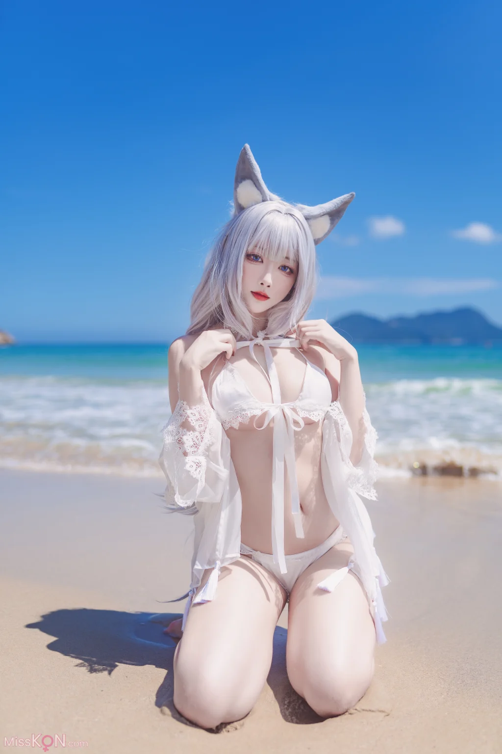 Coser@宫本桜: 碧蓝航线 信浓 白沙幽梦 (20 photos) – Page 2