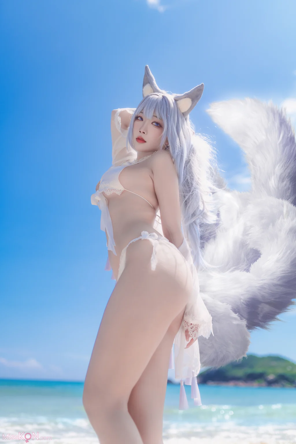 Coser@宫本桜: 碧蓝航线 信浓 白沙幽梦 (20 photos) – Page 2