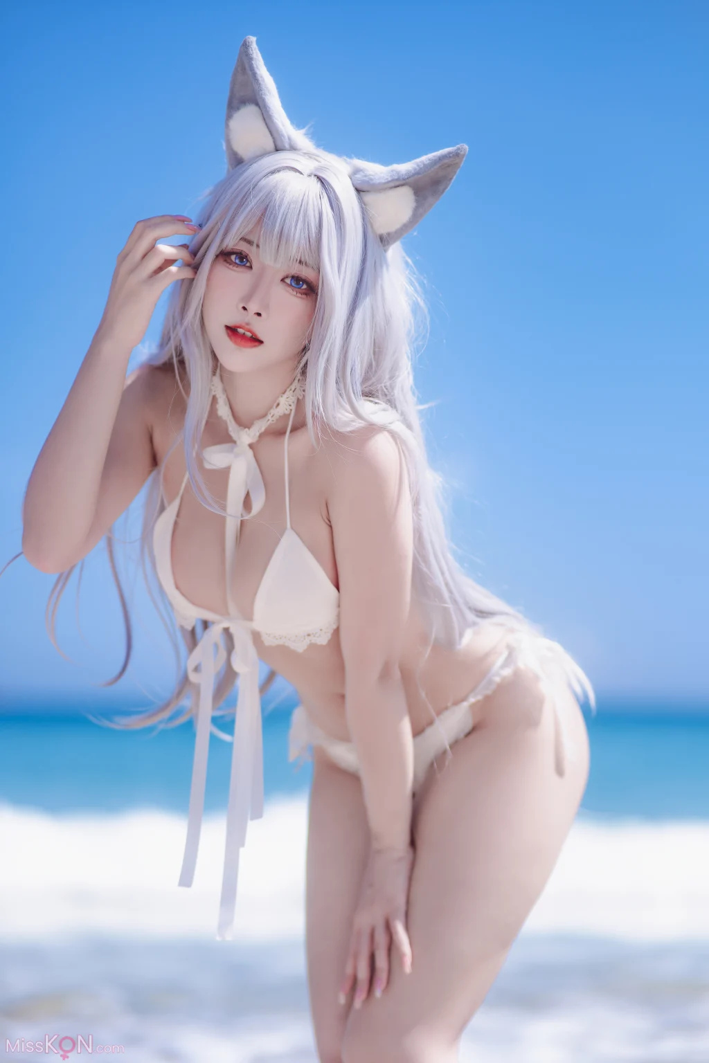 Coser@宫本桜: 碧蓝航线 信浓 白沙幽梦 (20 photos) – Page 2
