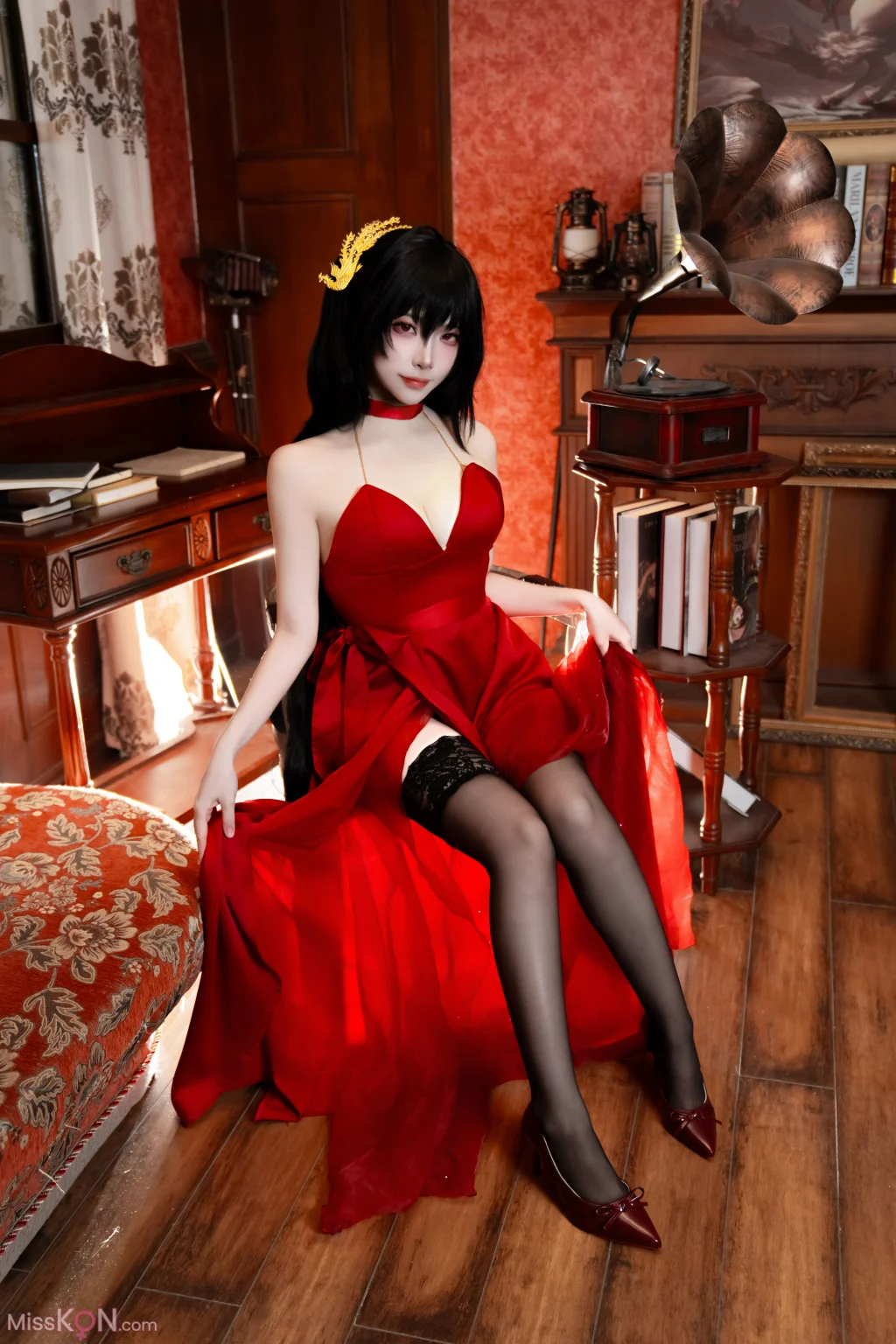 Coser@二佐Nisa: 碧蓝航线-大凤·毒苹果 (32 photos)