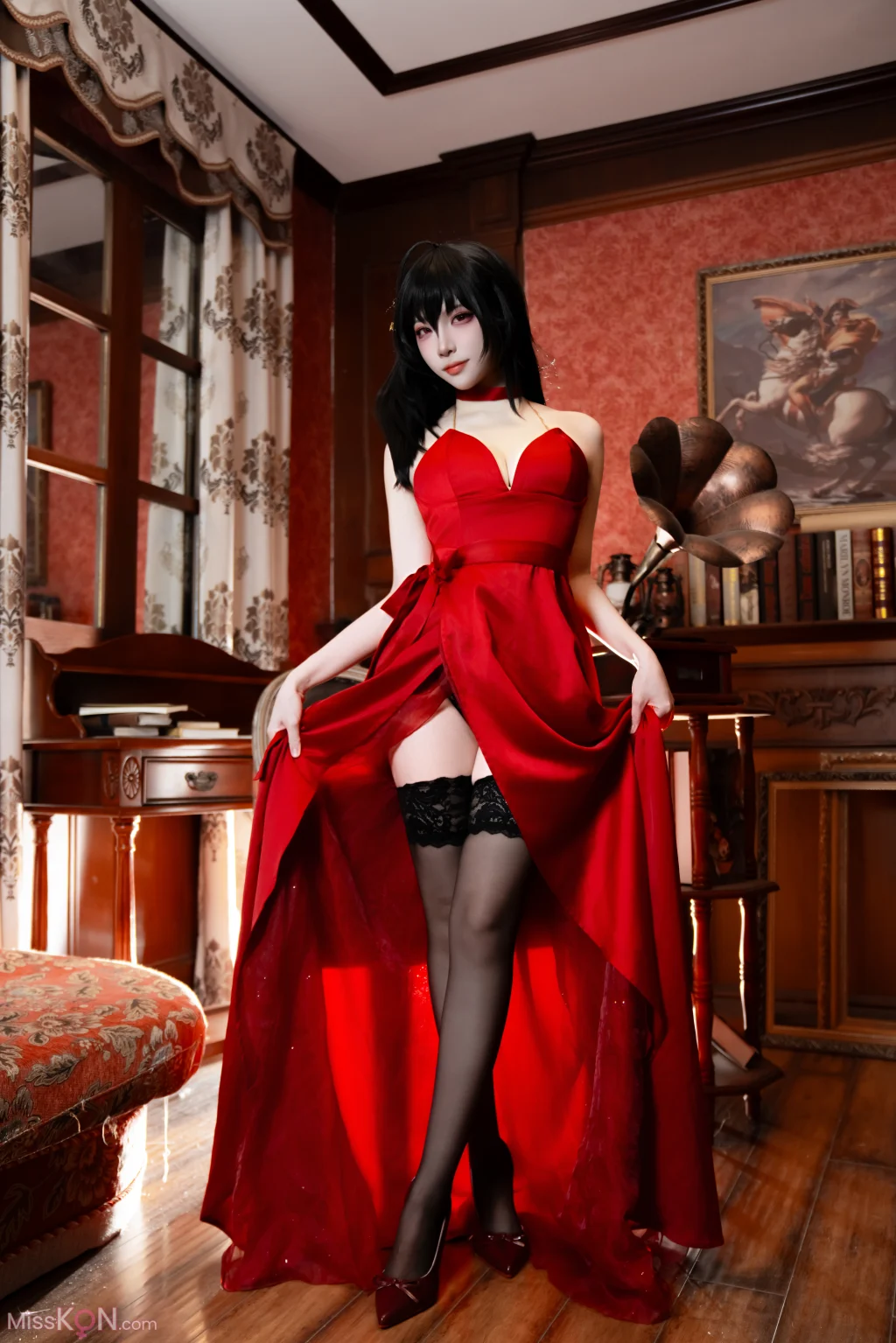 Coser@二佐Nisa: 碧蓝航线-大凤·毒苹果 (32 photos)