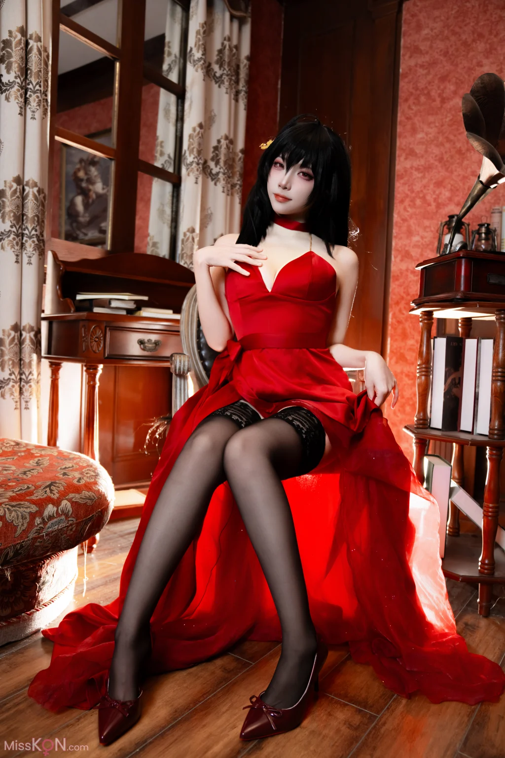 Coser@二佐Nisa: 碧蓝航线-大凤·毒苹果 (32 photos)