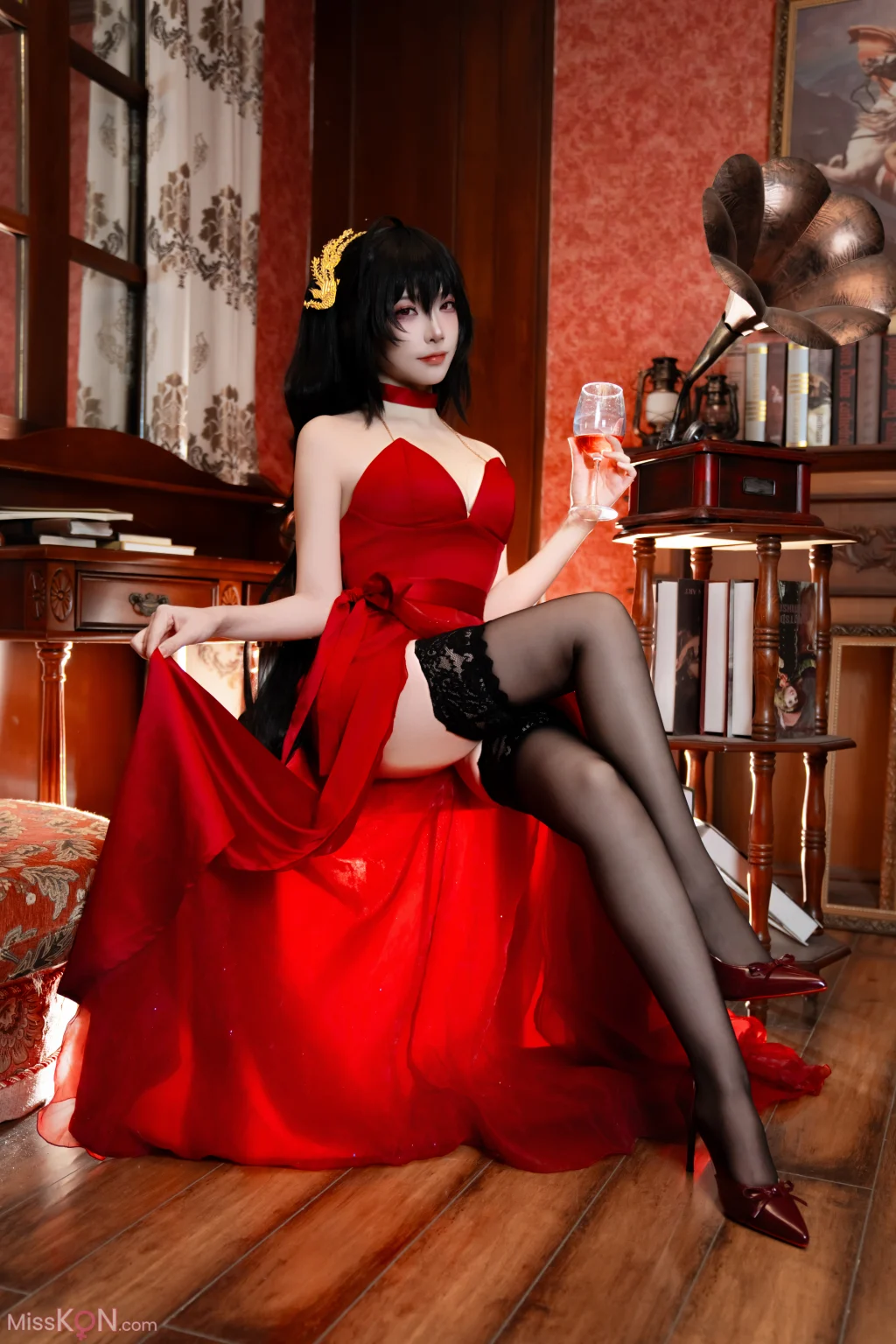 Coser@二佐Nisa: 碧蓝航线-大凤·毒苹果 (32 photos)