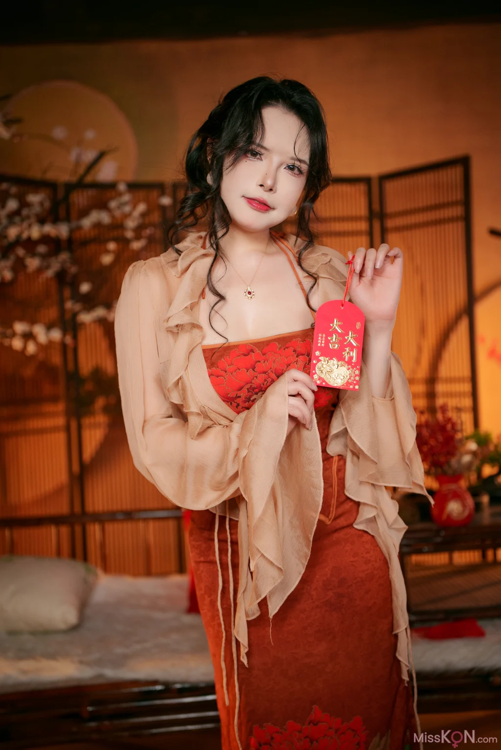 Coser@秋和柯基: 旗袍秋 (31 photos + 1 video)