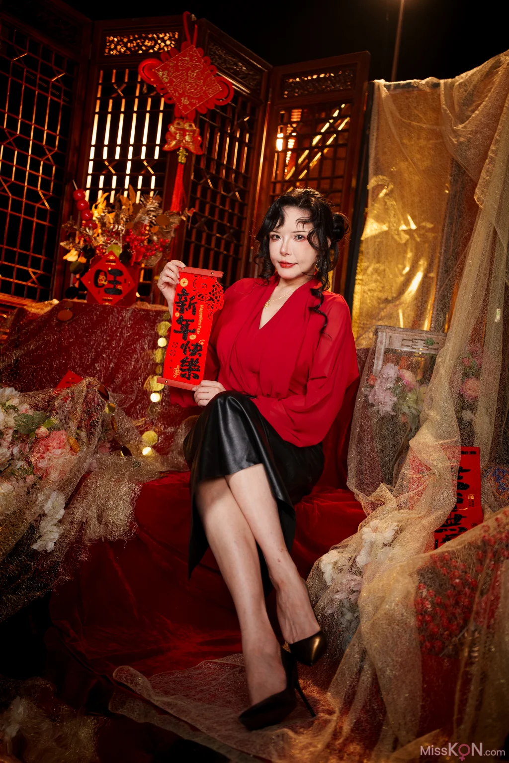 Coser@秋和柯基: 旗袍秋 (31 photos + 1 video) – Page 2