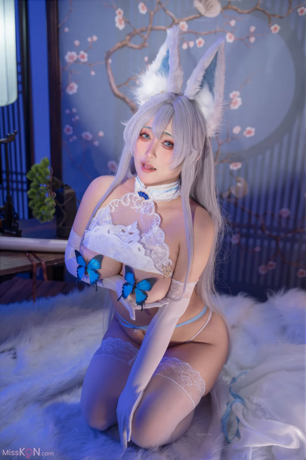 Coser@洛璃LoLiSAMA: 碧蓝航线 信浓 相融一梦 (90 photos) – Page 2