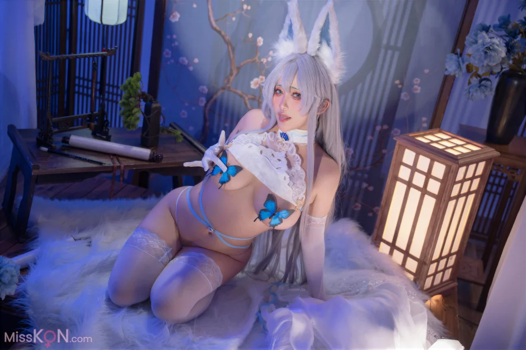 Coser@洛璃LoLiSAMA: 碧蓝航线 信浓 相融一梦 (90 photos) – Page 3
