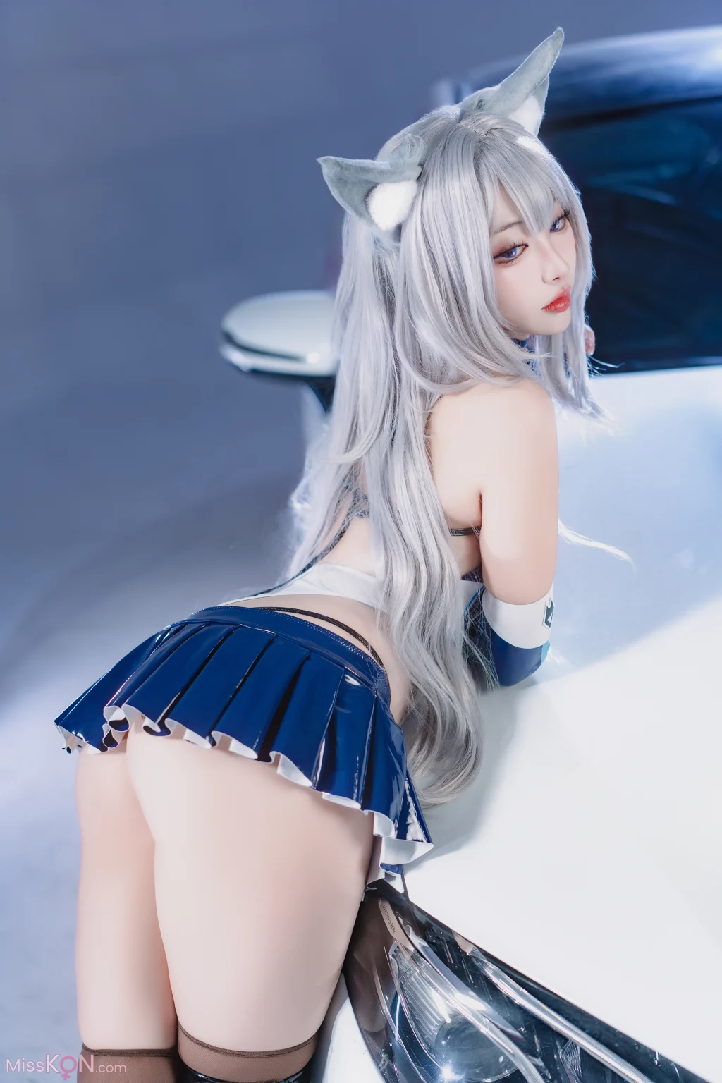 Coser@宫本桜: 碧蓝航线 信浓 轰鸣的银轮 (20 photos) – Page 2