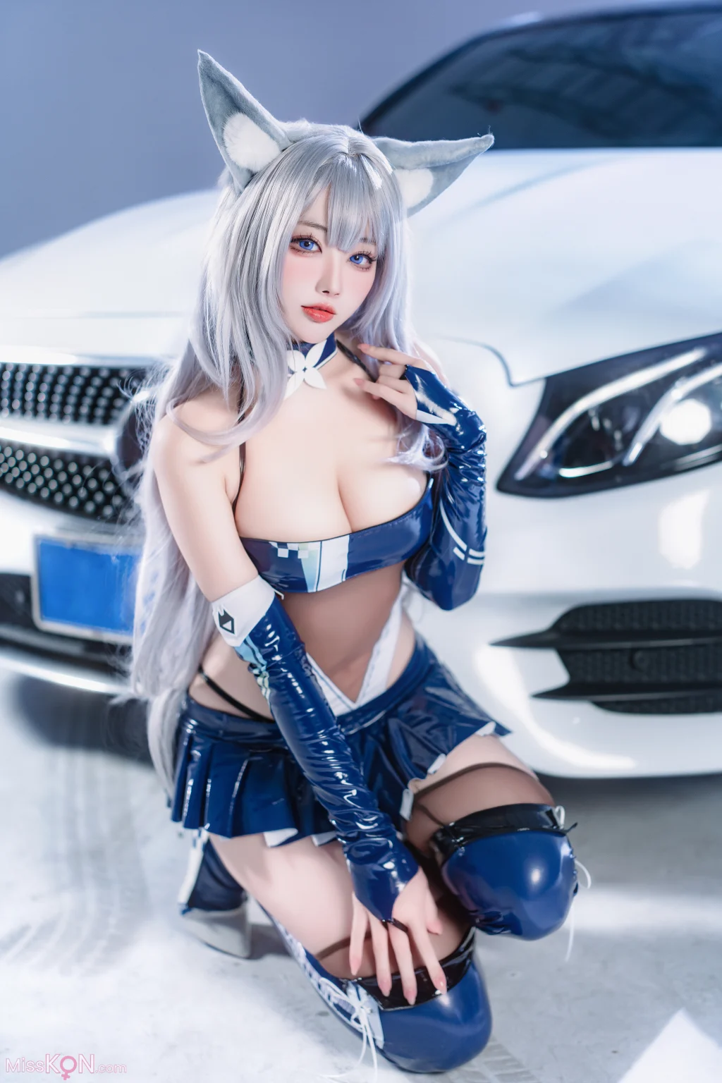 Coser@宫本桜: 碧蓝航线 信浓 轰鸣的银轮 (20 photos) – Page 2