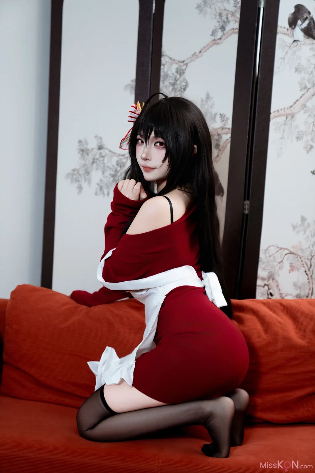 Coser@二佐Nisa: 碧蓝航线-大凤·居家服 (31 photos)