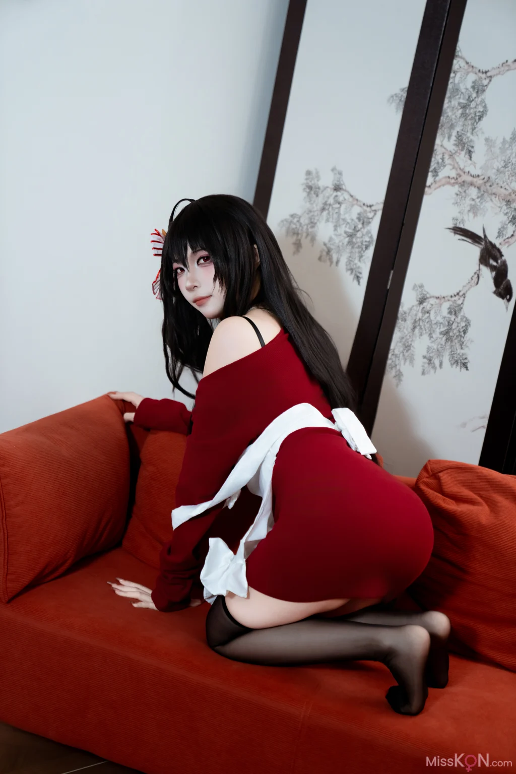 Coser@二佐Nisa: 碧蓝航线-大凤·居家服 (31 photos)