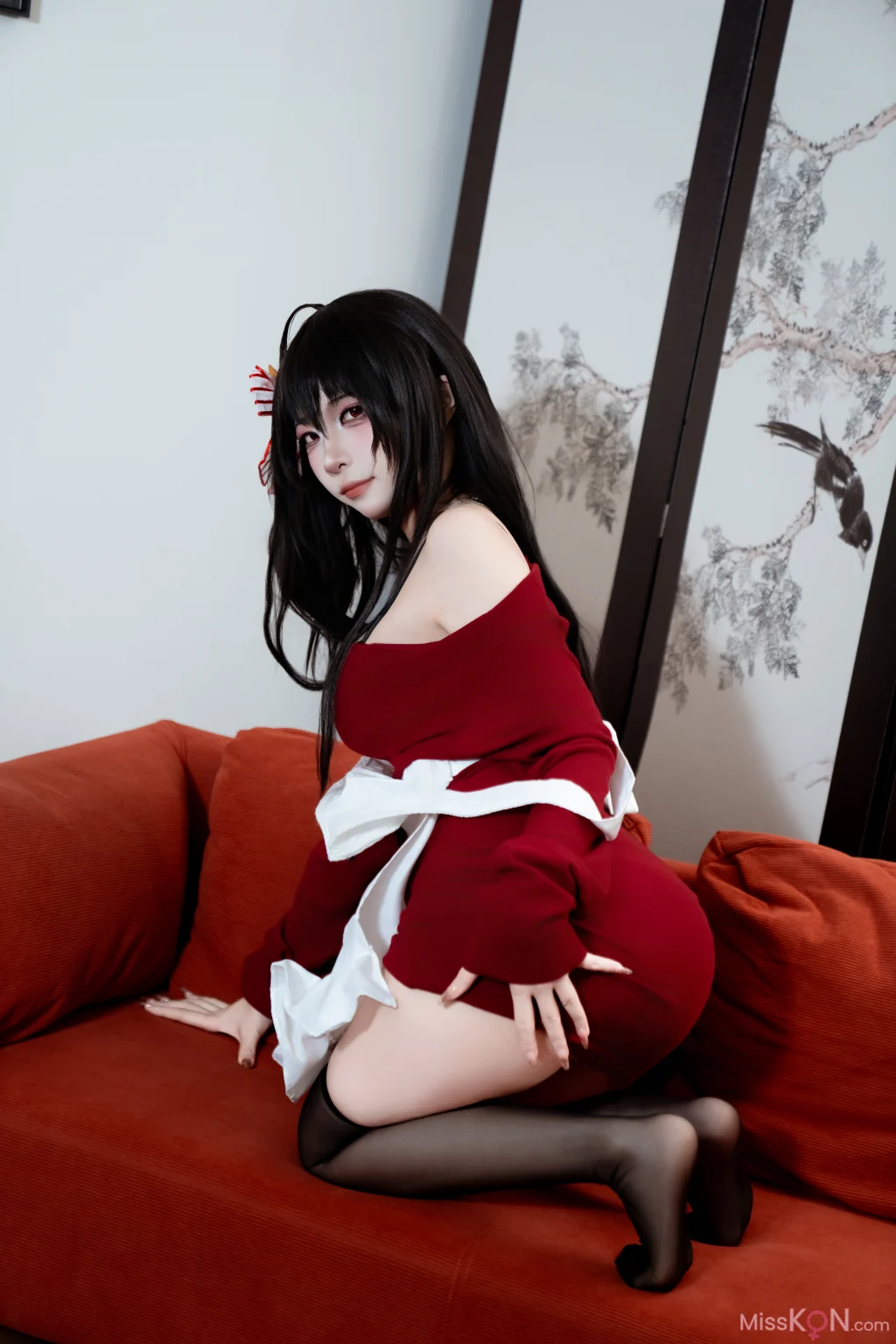 Coser@二佐Nisa: 碧蓝航线-大凤·居家服 (31 photos)