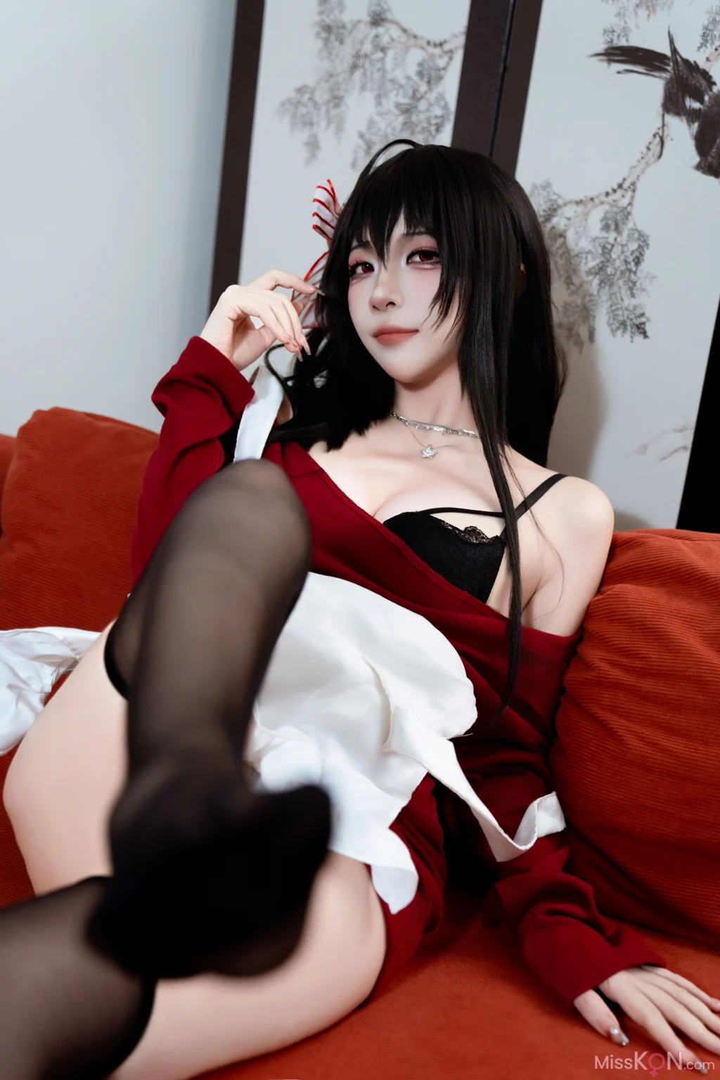Coser@二佐Nisa: 碧蓝航线-大凤·居家服 (31 photos)