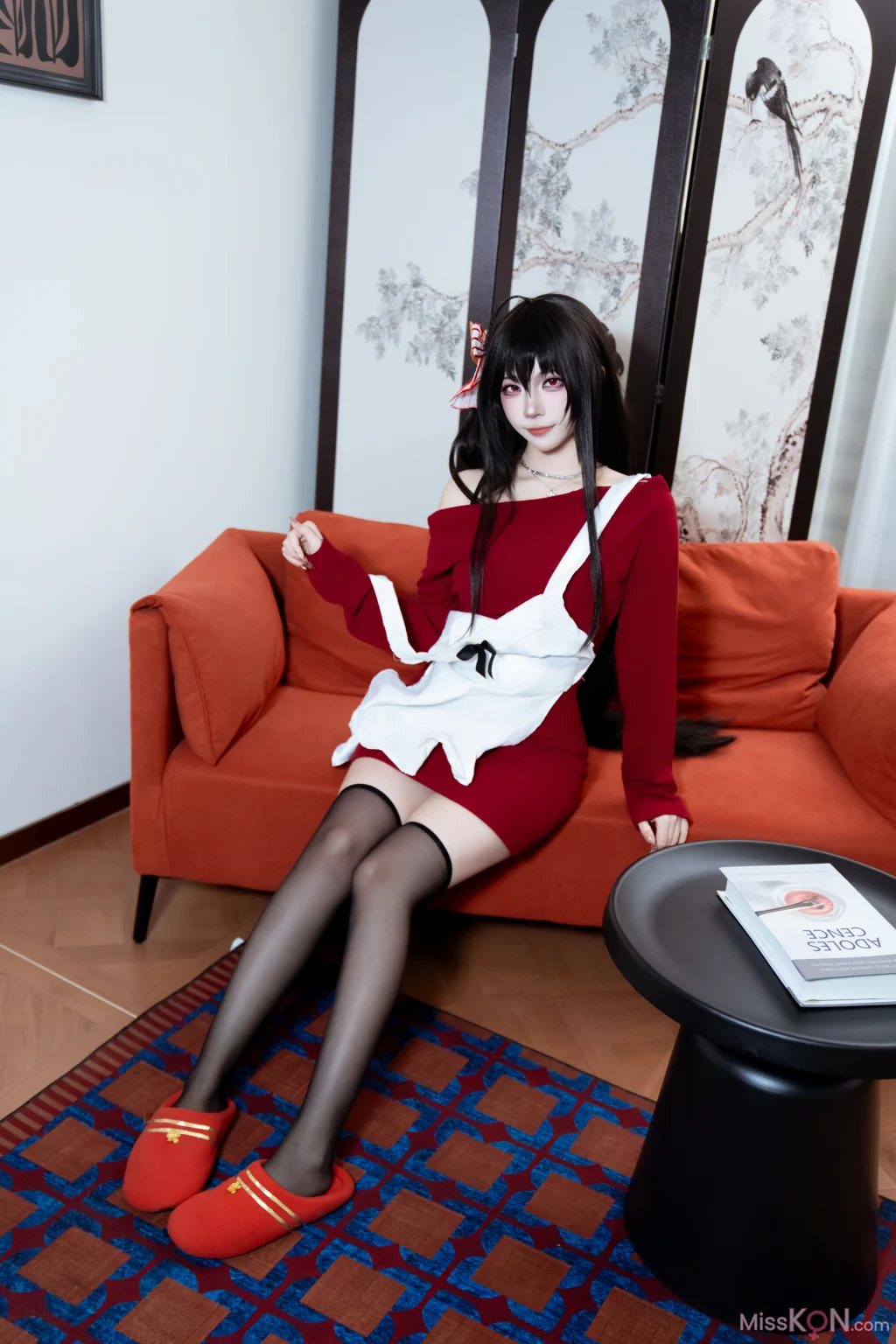Coser@二佐Nisa: 碧蓝航线-大凤·居家服 (31 photos)
