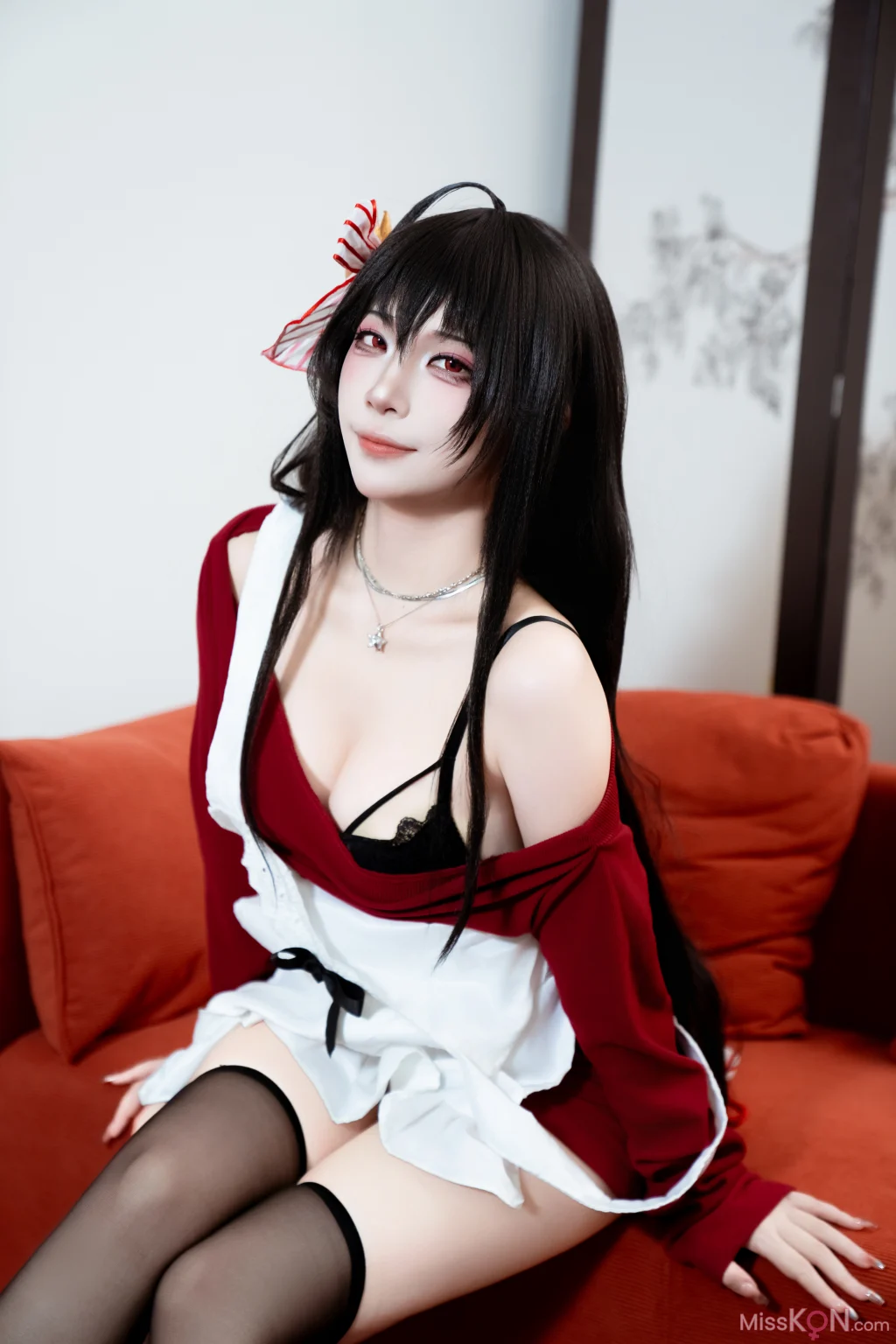 Coser@二佐Nisa: 碧蓝航线-大凤·居家服 (31 photos) – Page 2