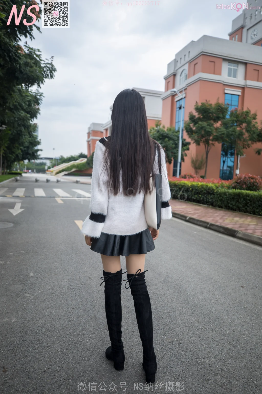 [NS纳丝摄影] No.163: 雨佳的丝袜学记 (129 photos + 1 video)