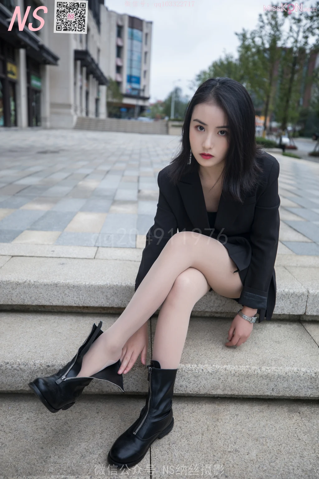 [NS纳丝摄影] No.165: 忆霜特殊的美妙长靴丝袜 (64 photos + 1 video)