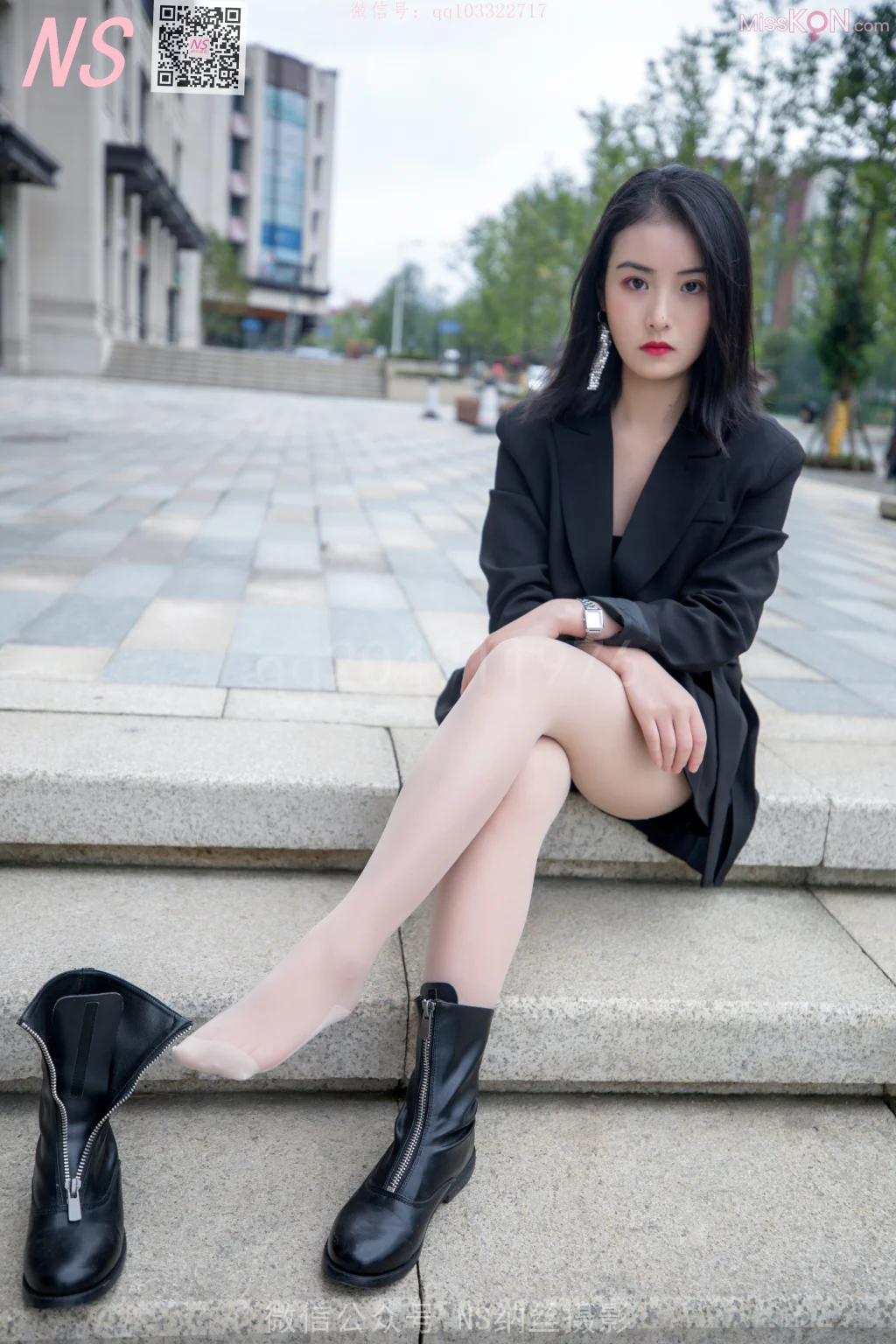 [NS纳丝摄影] No.165: 忆霜特殊的美妙长靴丝袜 (64 photos + 1 video)