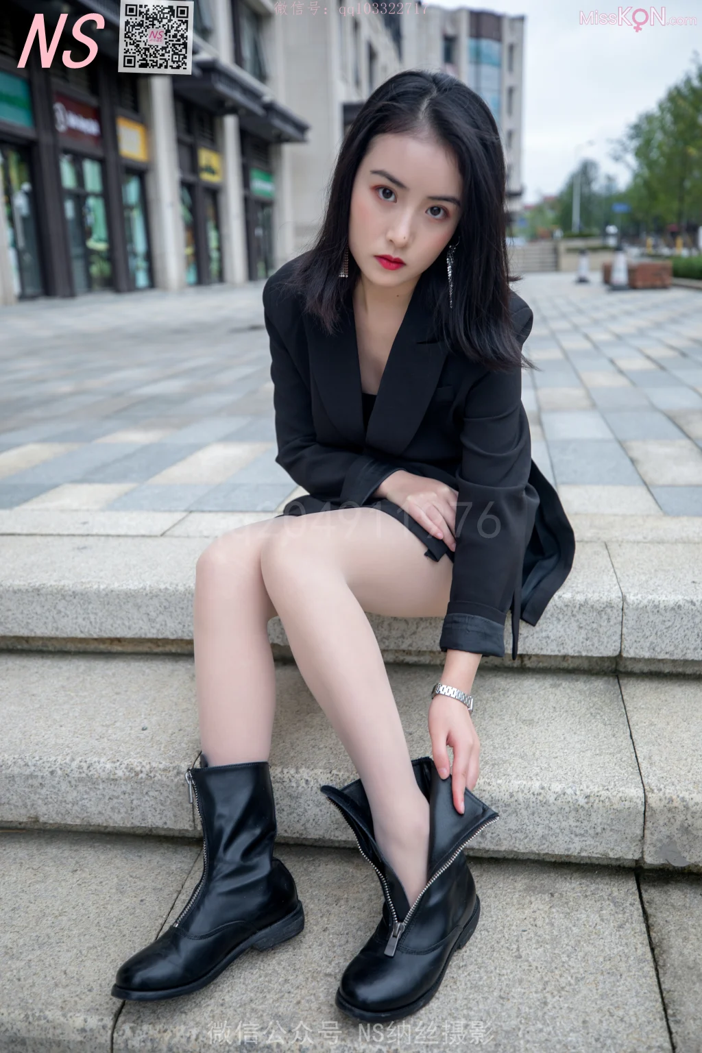 [NS纳丝摄影] No.165: 忆霜特殊的美妙长靴丝袜 (64 photos + 1 video) – Page 2