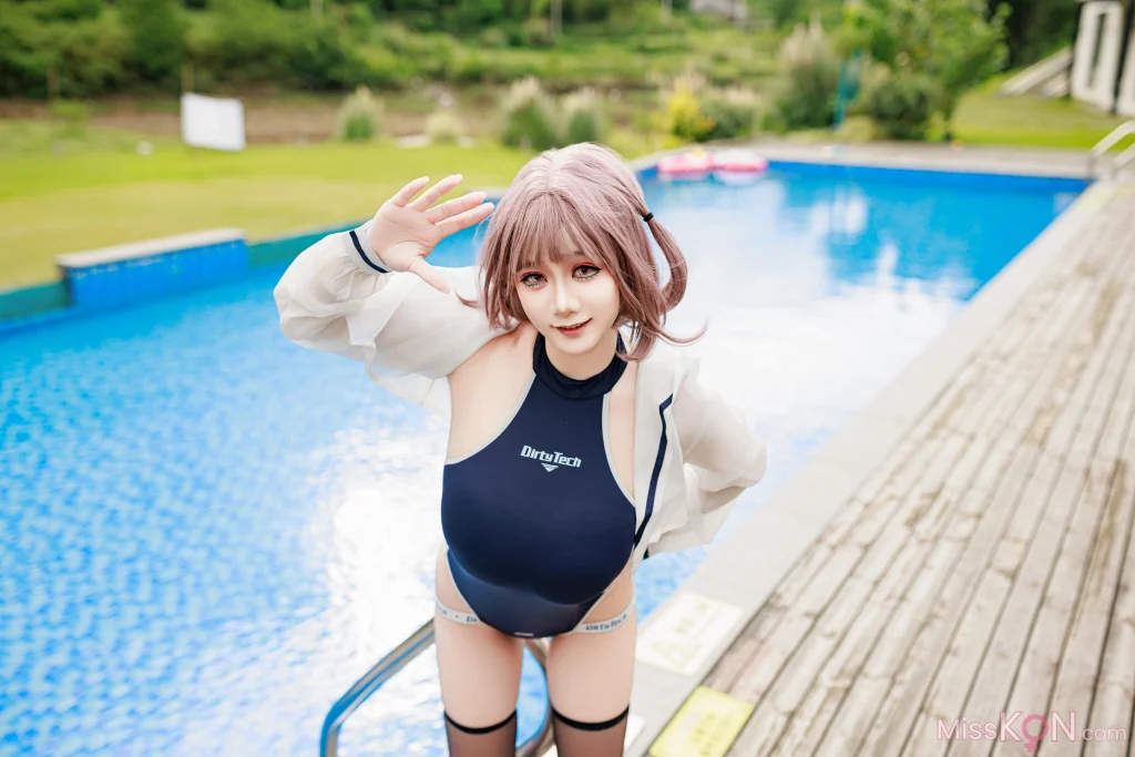 Coser@阿雪雪: 盛夏水泳 (25 photos)