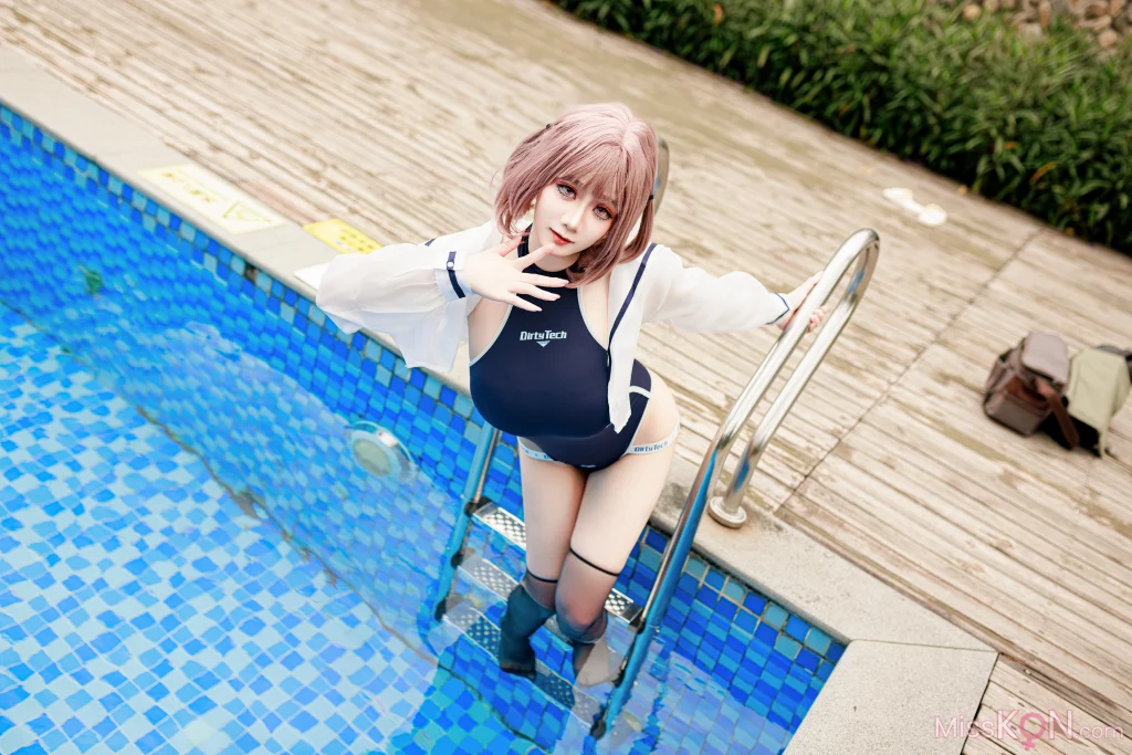 Coser@阿雪雪: 盛夏水泳 (25 photos)