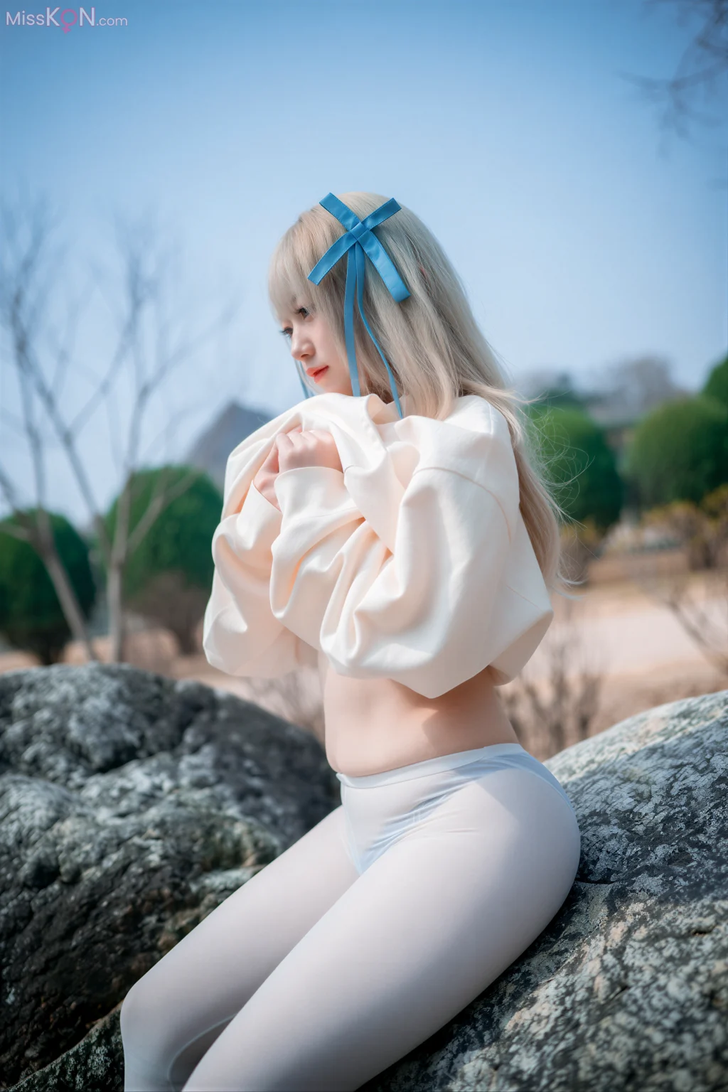 [AI Enhanced] DJAWA Photo: Myu_a_ (뮤아) – Loose and Tight – Asuna (109 photos)