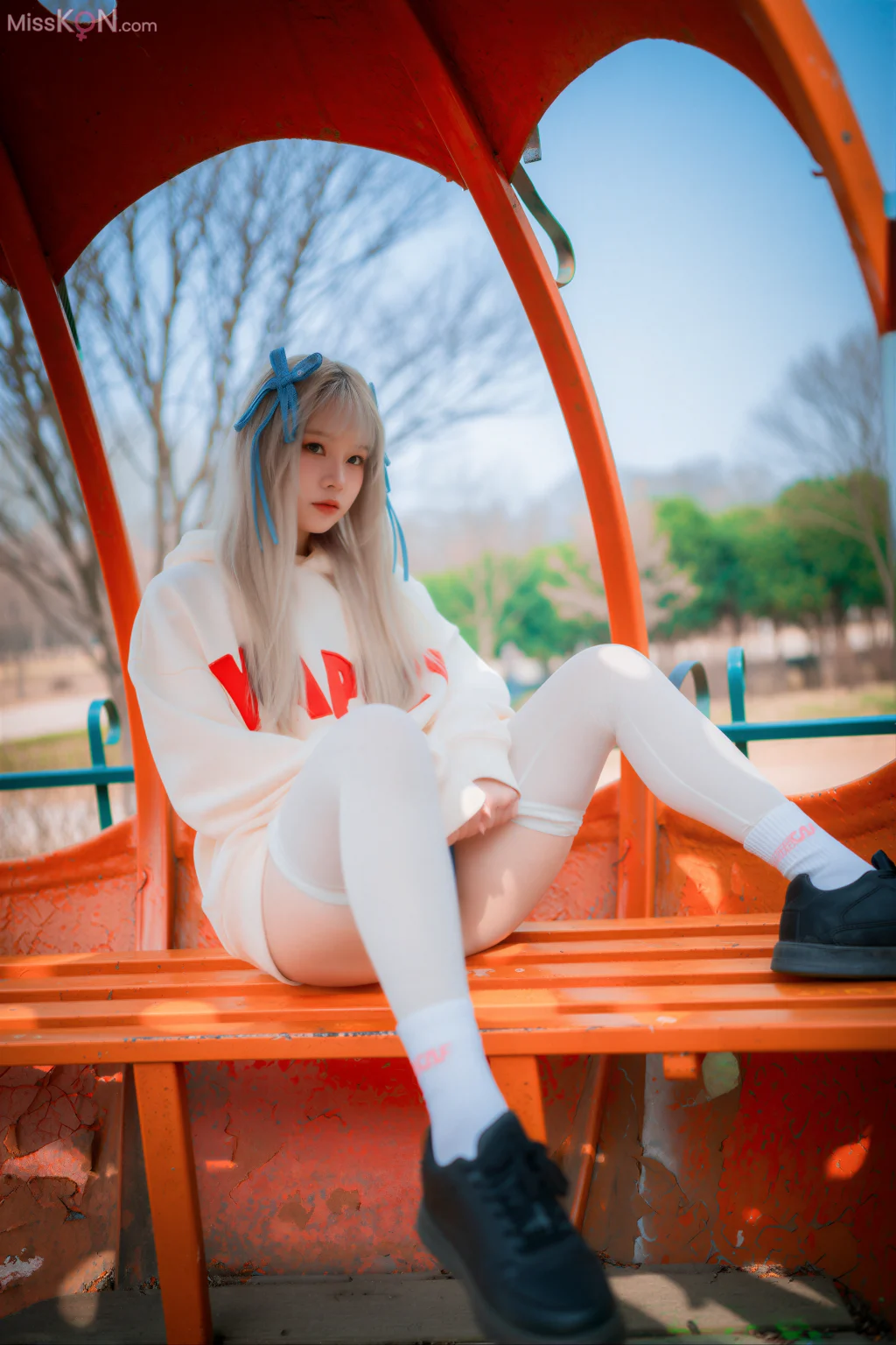 [AI Enhanced] DJAWA Photo: Myu_a_ (뮤아) – Loose and Tight – Asuna (109 photos) – Page 3