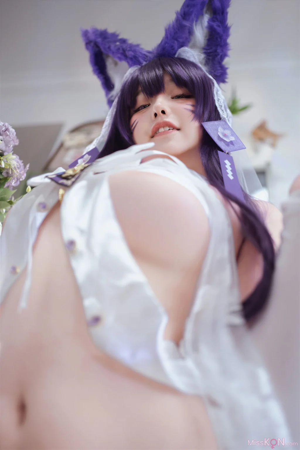 Coser@阿半今天很开心: 碧蓝航线 武藏誓约花嫁 婚纱 (75 photos)