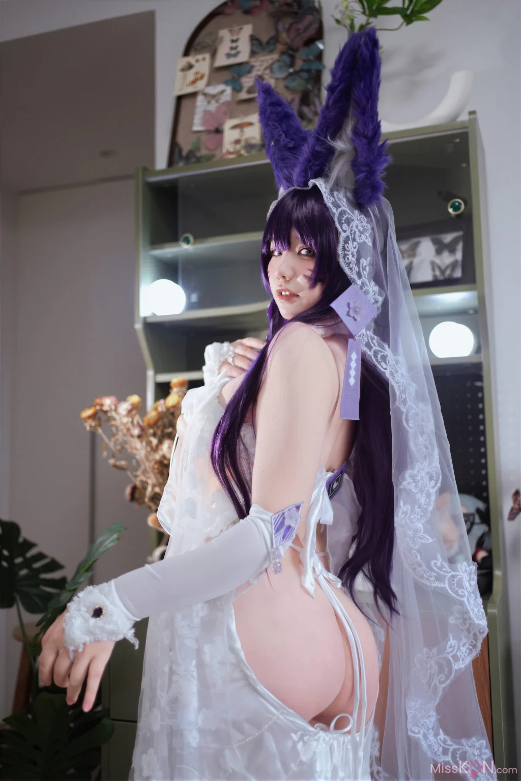 Coser@阿半今天很开心: 碧蓝航线 武藏誓约花嫁 婚纱 (75 photos) – Page 3