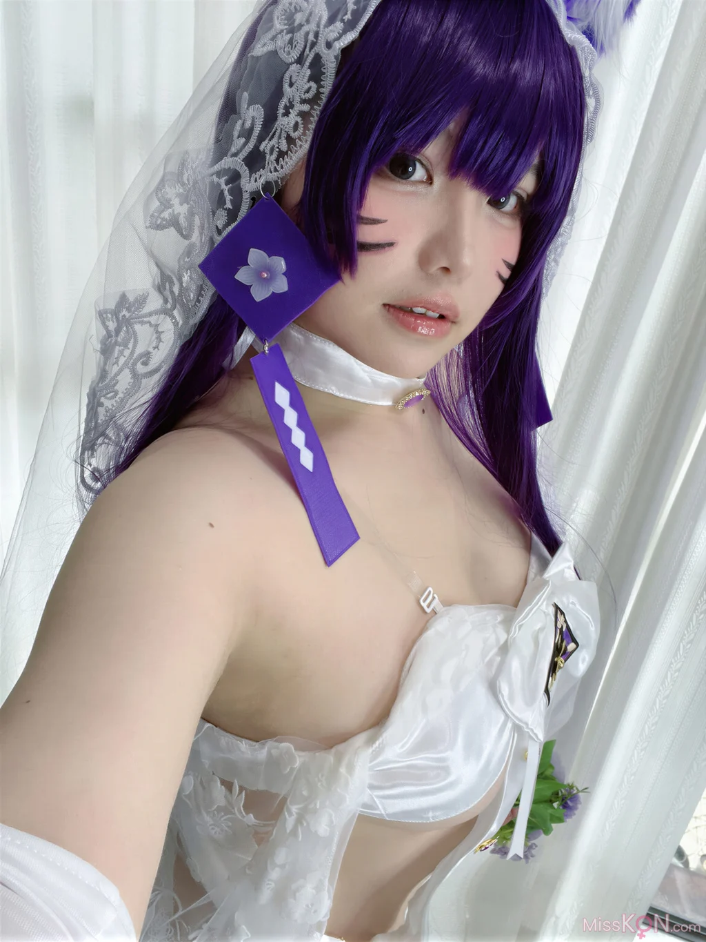 Coser@阿半今天很开心: 碧蓝航线 武藏誓约花嫁 婚纱 (75 photos) – Page 3