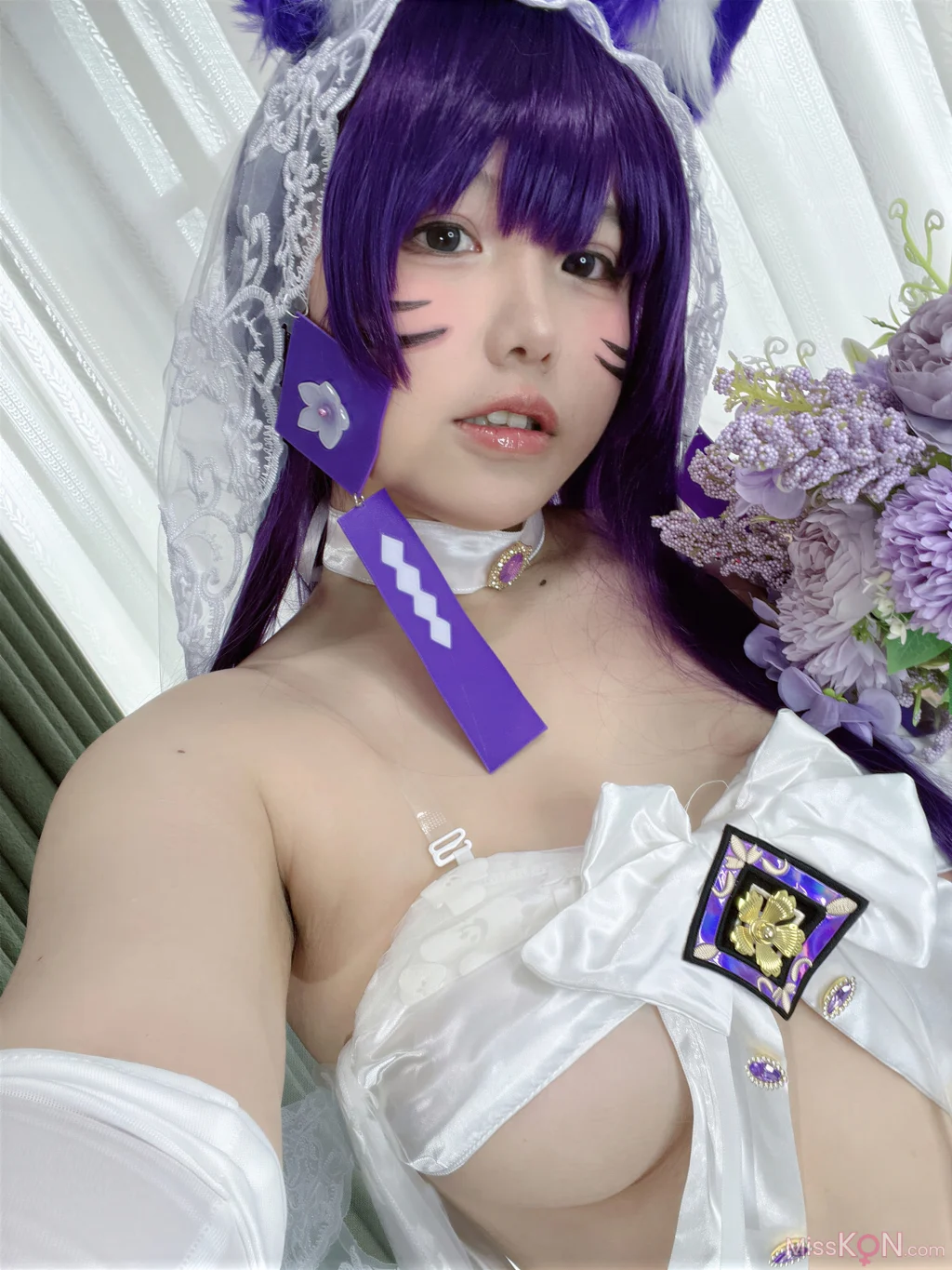 Coser@阿半今天很开心: 碧蓝航线 武藏誓约花嫁 婚纱 (75 photos) – Page 3