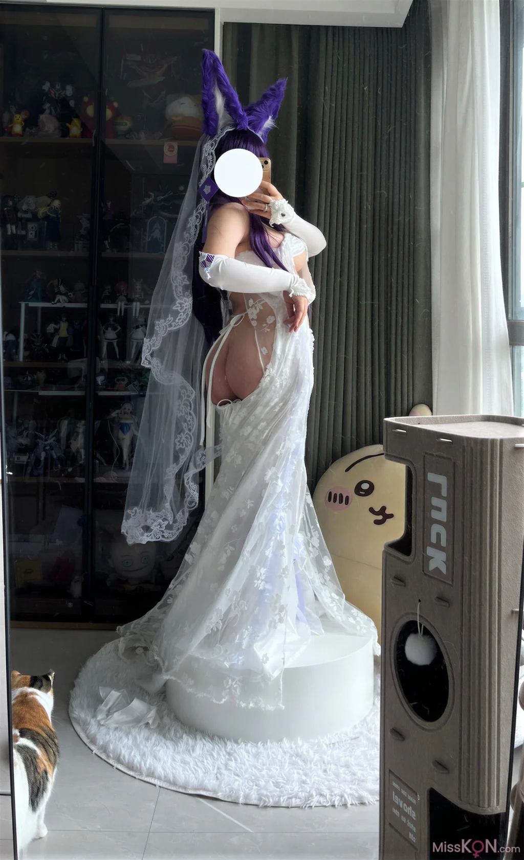 Coser@阿半今天很开心: 碧蓝航线 武藏誓约花嫁 婚纱 (75 photos) – Page 3