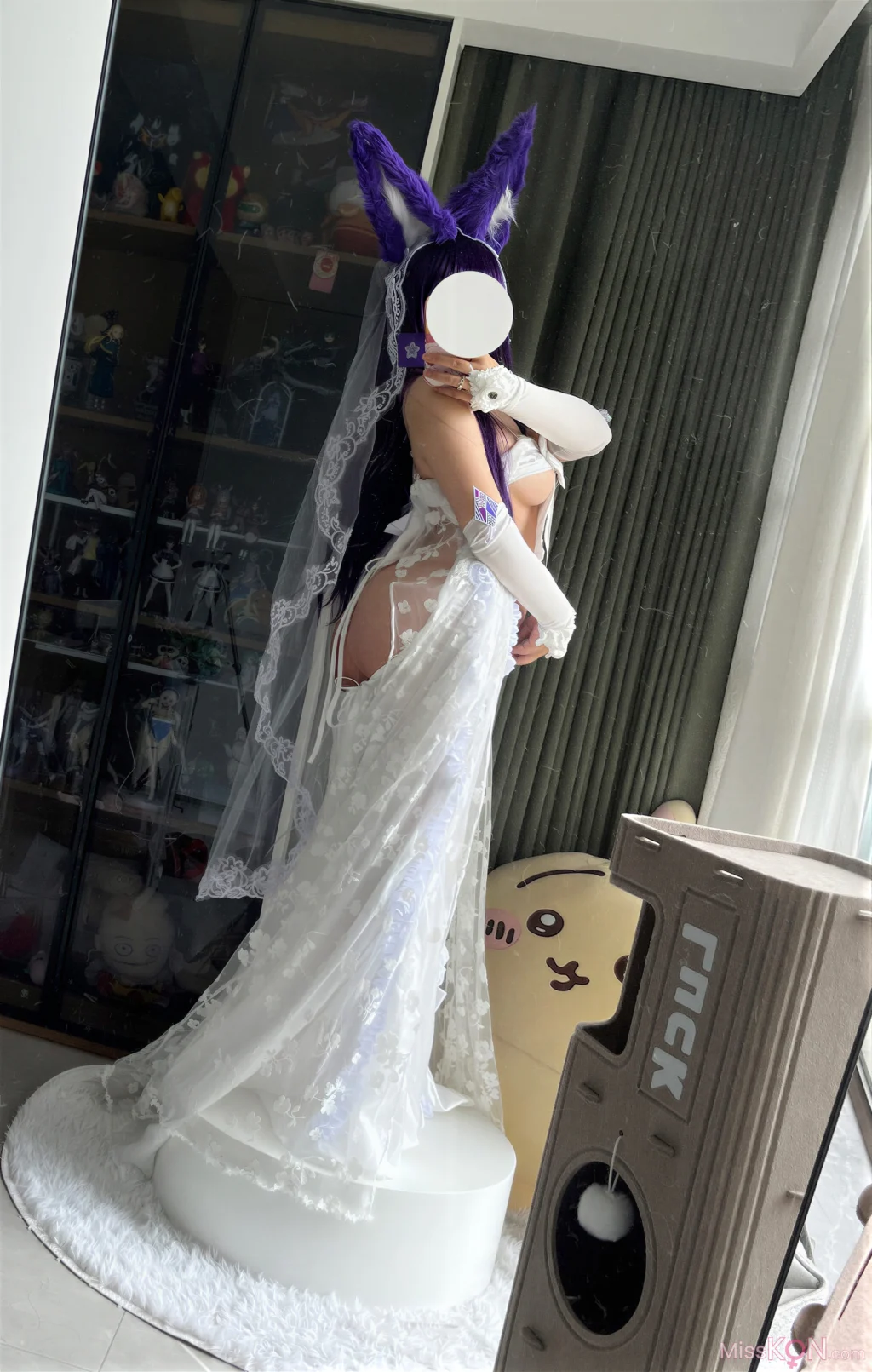 Coser@阿半今天很开心: 碧蓝航线 武藏誓约花嫁 婚纱 (75 photos) – Page 3