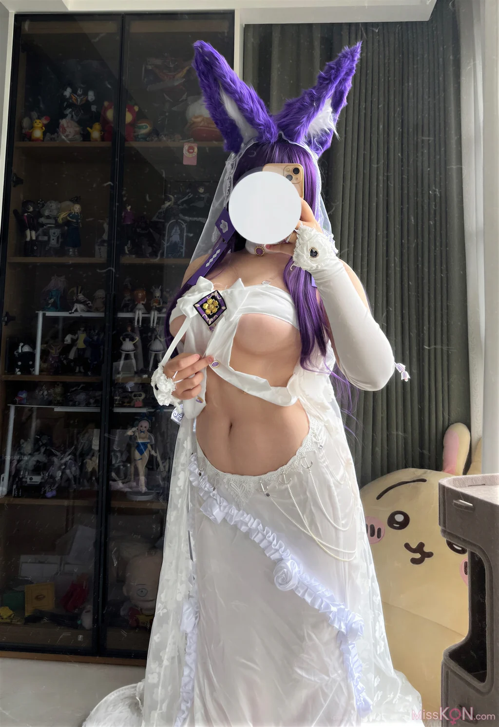 Coser@阿半今天很开心: 碧蓝航线 武藏誓约花嫁 婚纱 (75 photos) – Page 3