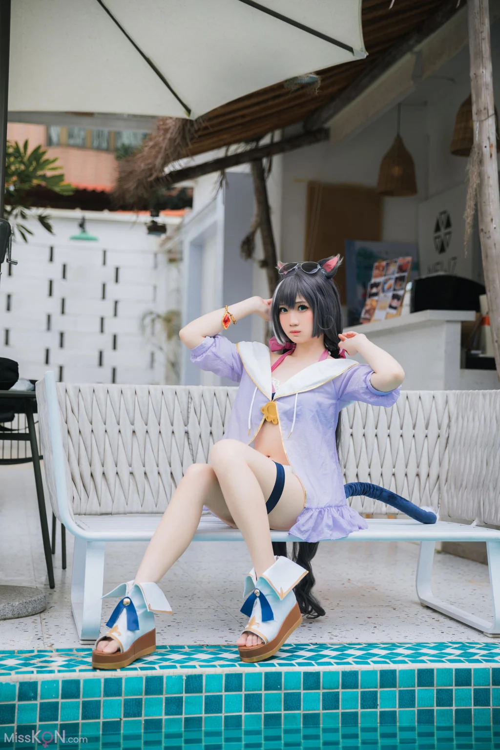 Coser@焖焖碳: 公主连结 凯露泳装 (20 photos) – Page 2