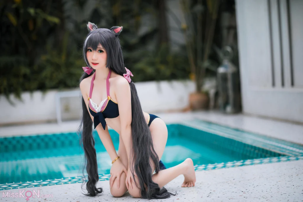 Coser@焖焖碳: 公主连结 凯露泳装 (20 photos) – Page 2