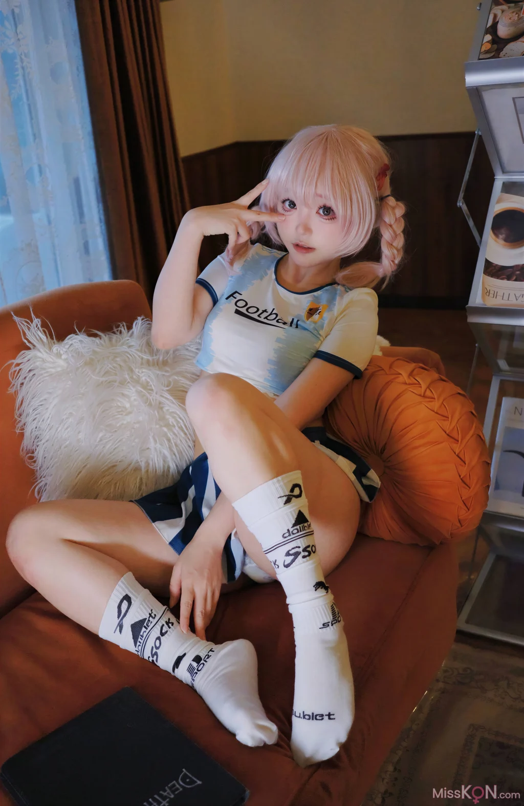 Coser@神沢永莉: 一起为你加油世界杯 (126 photos + 6 videos)