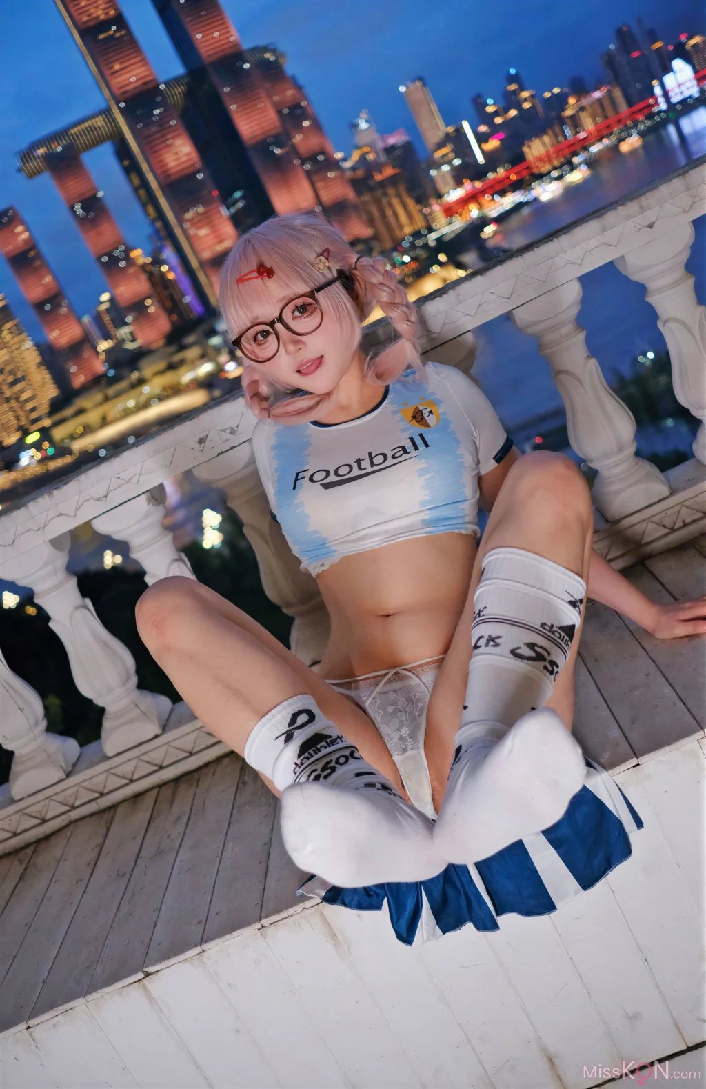 Coser@神沢永莉: 一起为你加油世界杯 (126 photos + 6 videos)