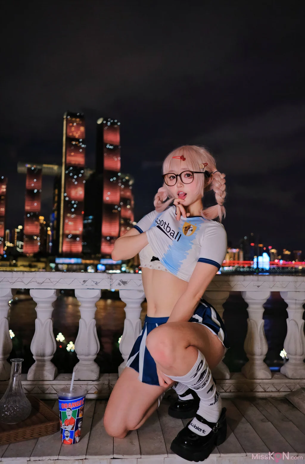 Coser@神沢永莉: 一起为你加油世界杯 (126 photos + 6 videos)