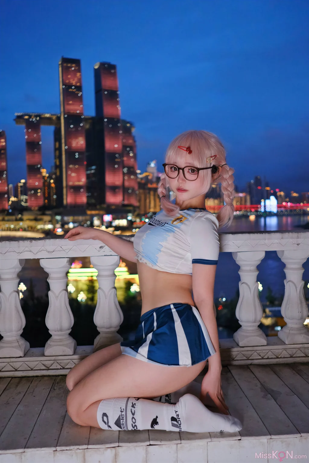 Coser@神沢永莉: 一起为你加油世界杯 (126 photos + 6 videos) – Page 2