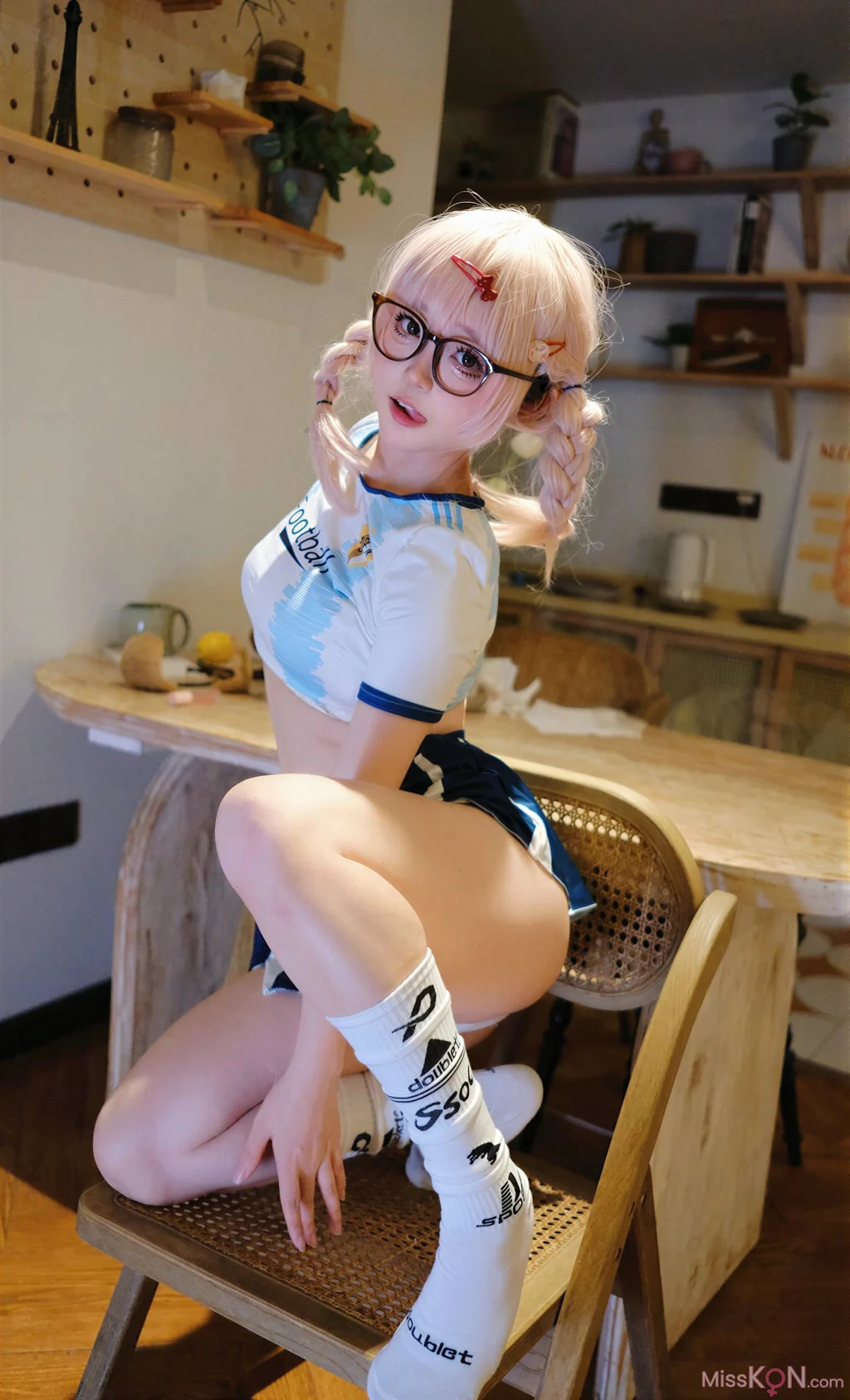 Coser@神沢永莉: 一起为你加油世界杯 (126 photos + 6 videos) – Page 2