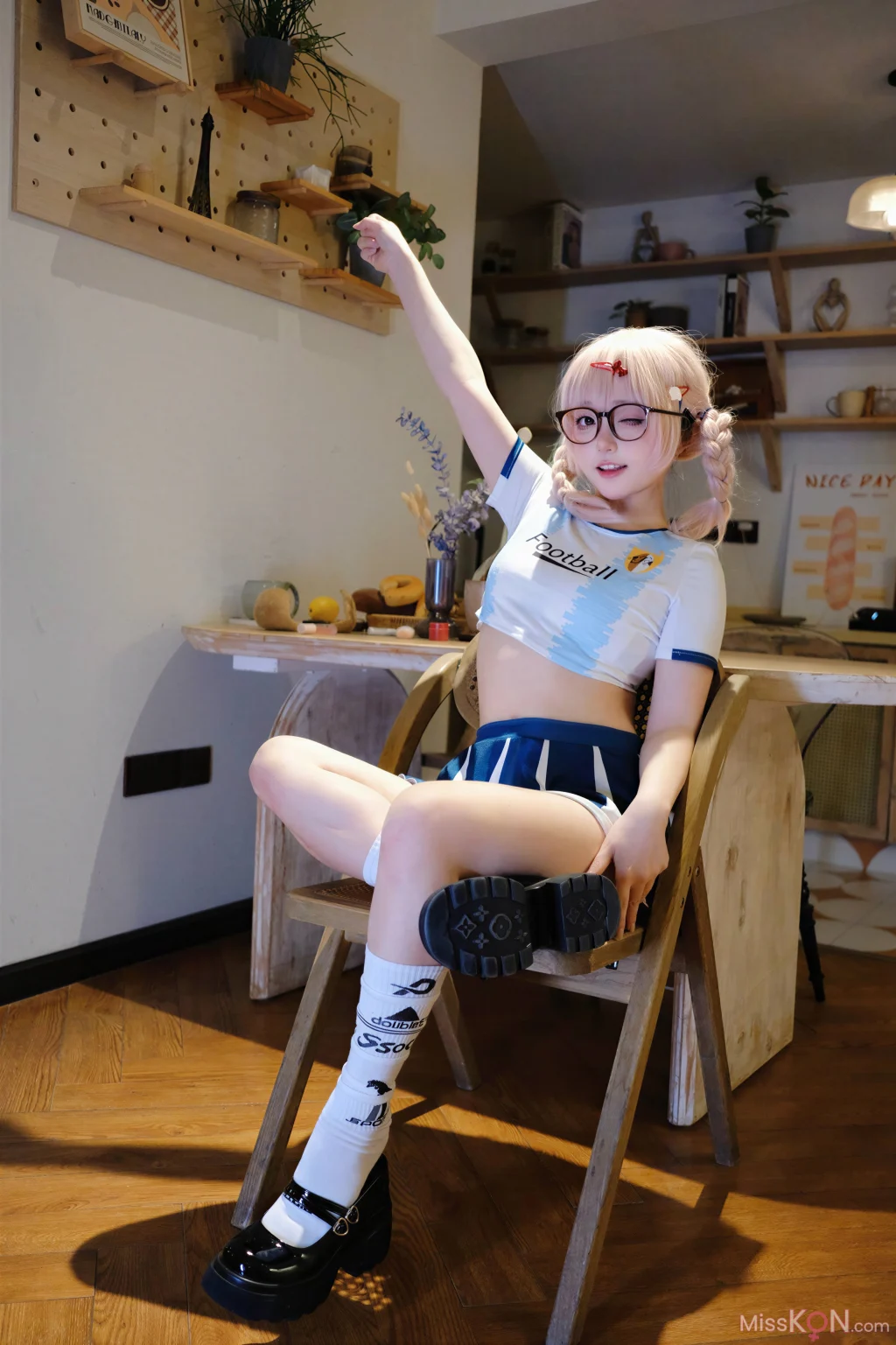 Coser@神沢永莉: 一起为你加油世界杯 (126 photos + 6 videos) – Page 3