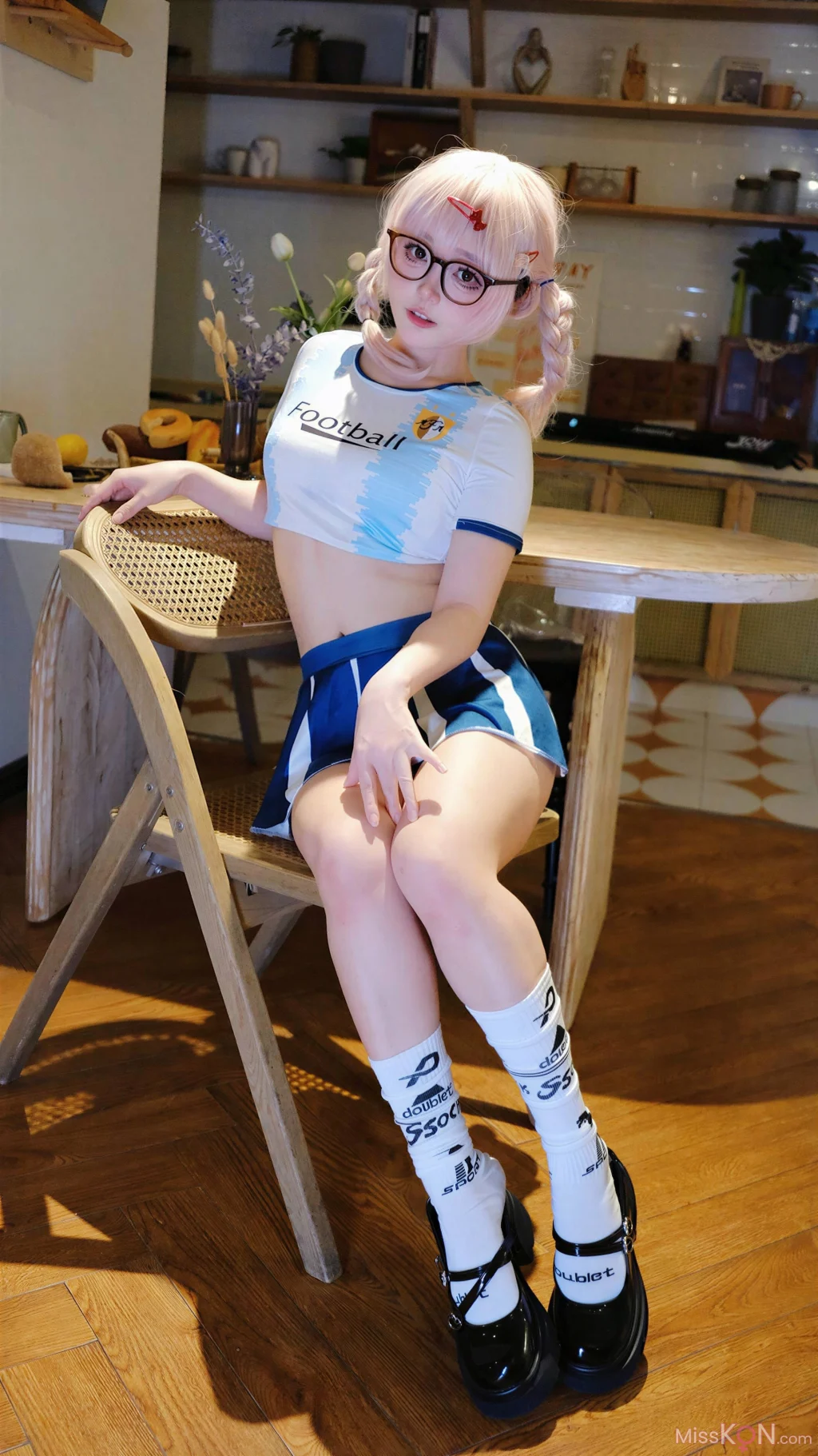 Coser@神沢永莉: 一起为你加油世界杯 (126 photos + 6 videos) – Page 3