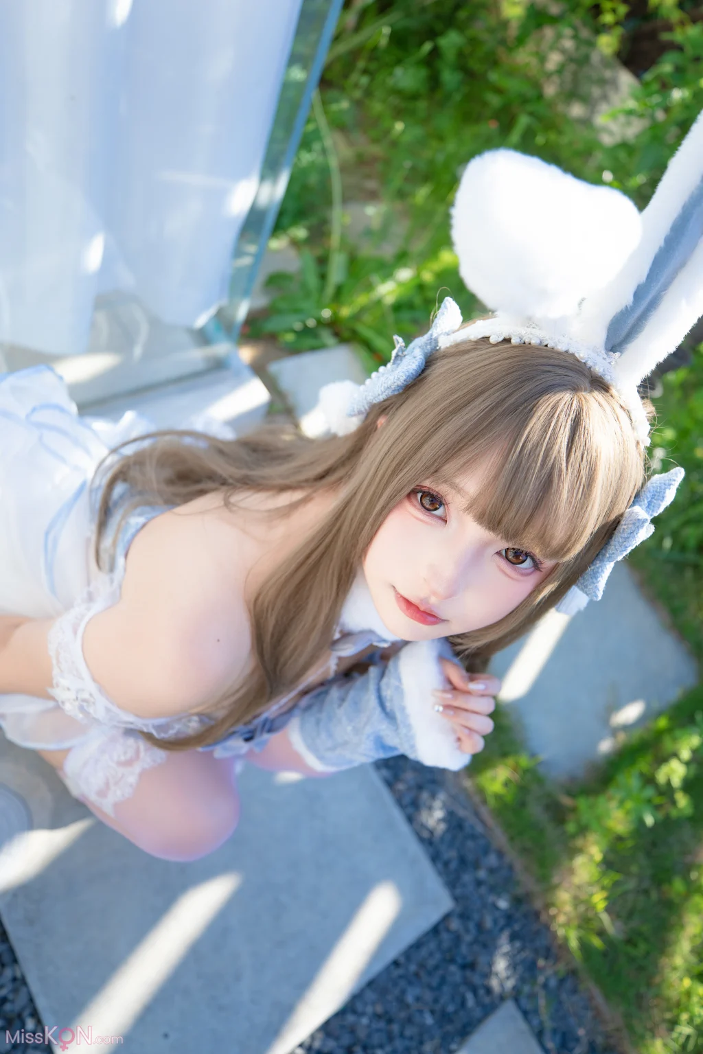 Coser@神楽坂真冬: 萌兔初沐 (150 photos + 2 videos)